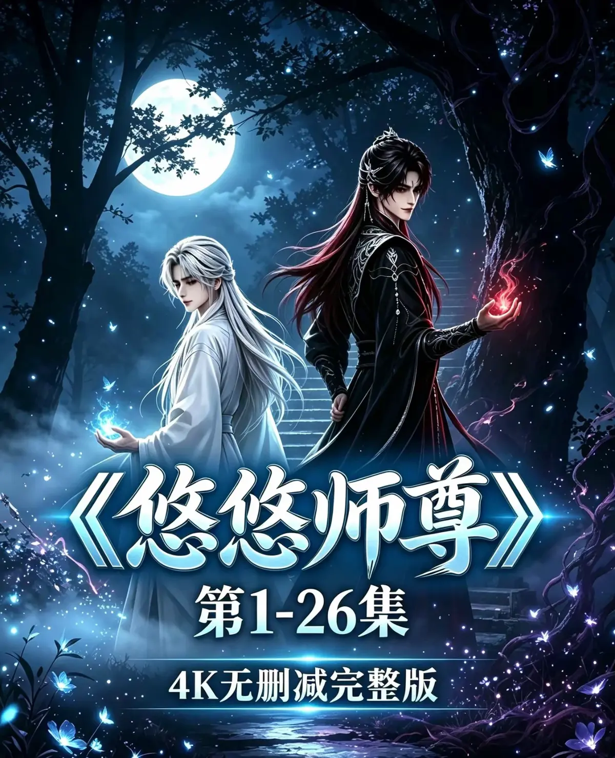 《悠悠师尊》双男主AI短剧免费观看-疯批逆徒缠清冷师尊双向救赎-穿书师尊×黑化魔尊全集26集在线观看-悠悠师尊免...